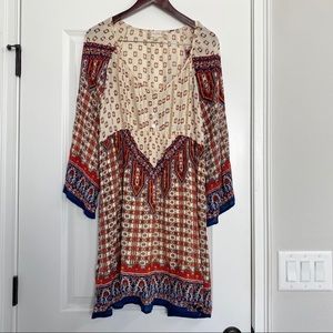 Altar’d State Bell Sleeve Boho Dress